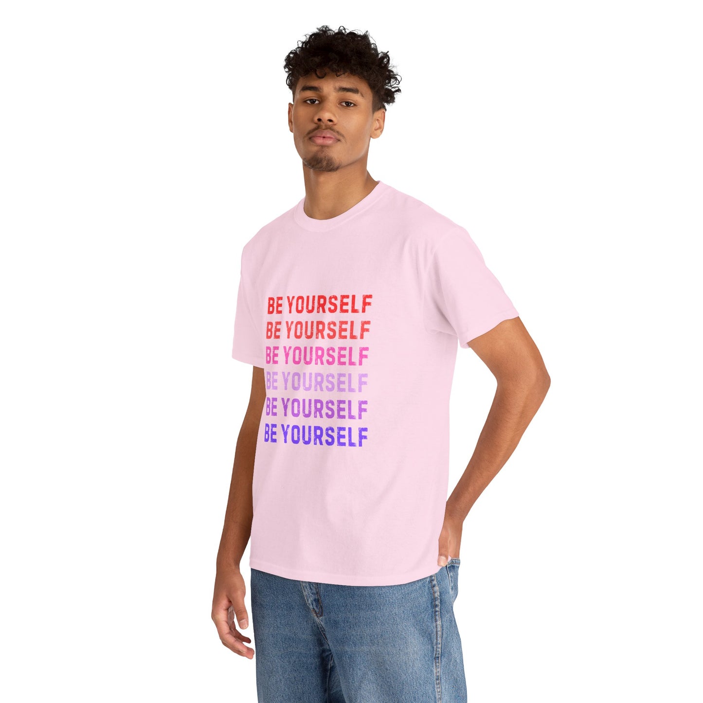 Bold Unisex Tee - Be Yourself Graphic Design