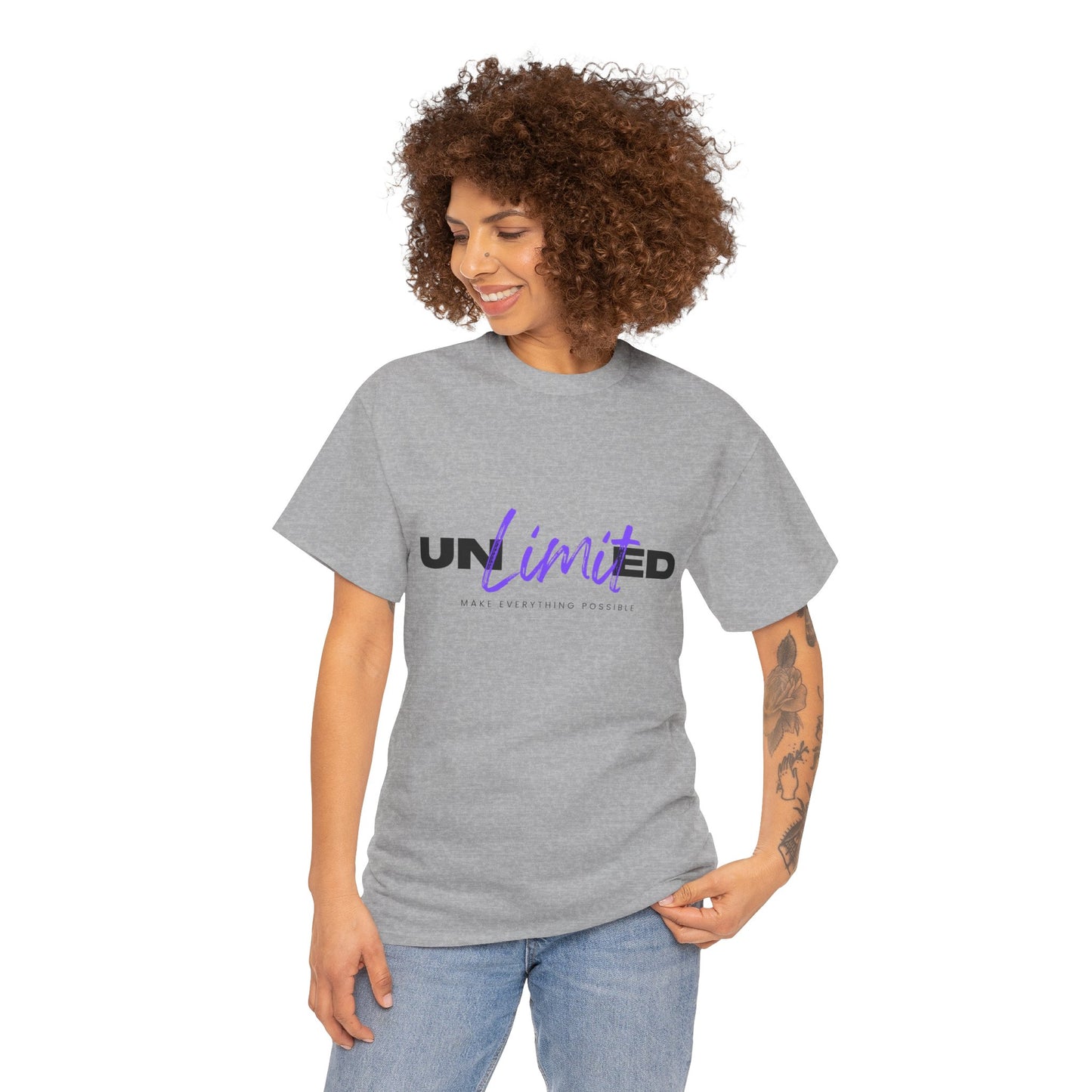 Unlimited Vibe Unisex Cotton Tee | Casual Wear, Gift for Friends, Motivational Shirt, Summer Style, Birthday Gift