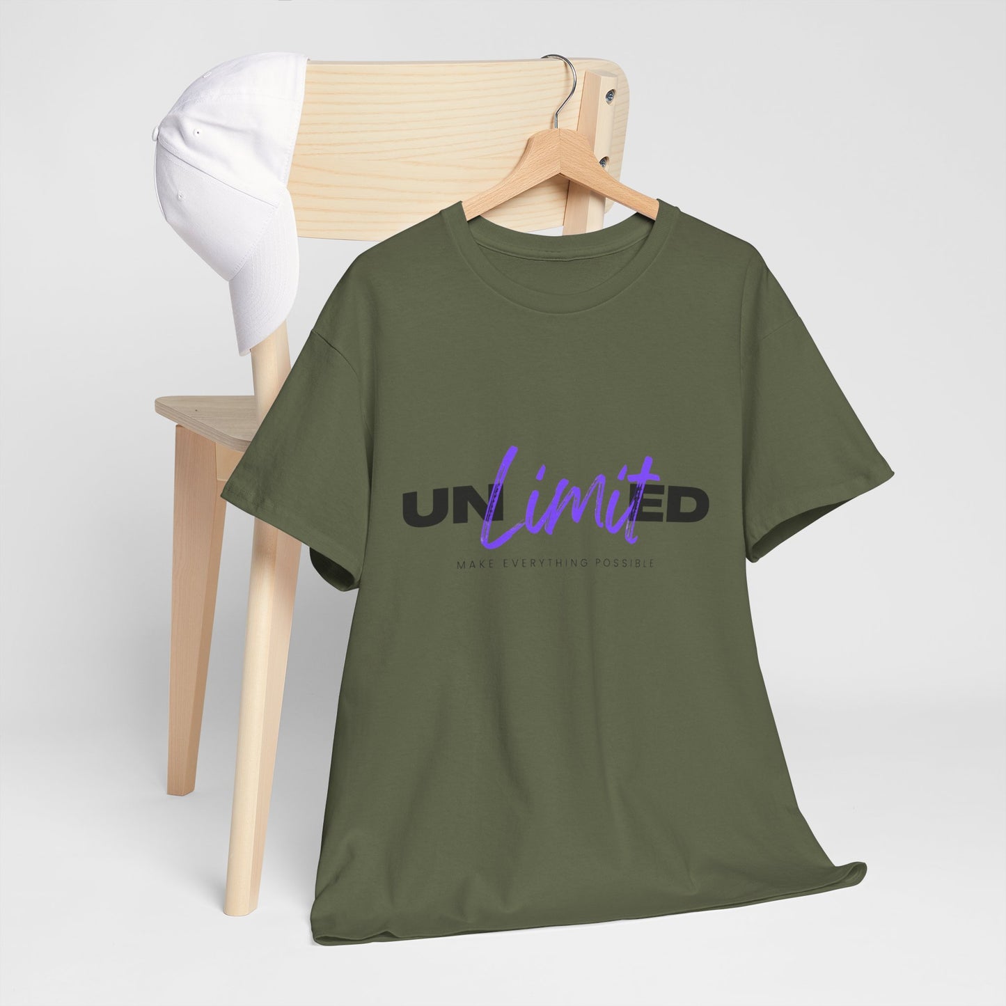 Unlimited Vibe Unisex Cotton Tee | Casual Wear, Gift for Friends, Motivational Shirt, Summer Style, Birthday Gift