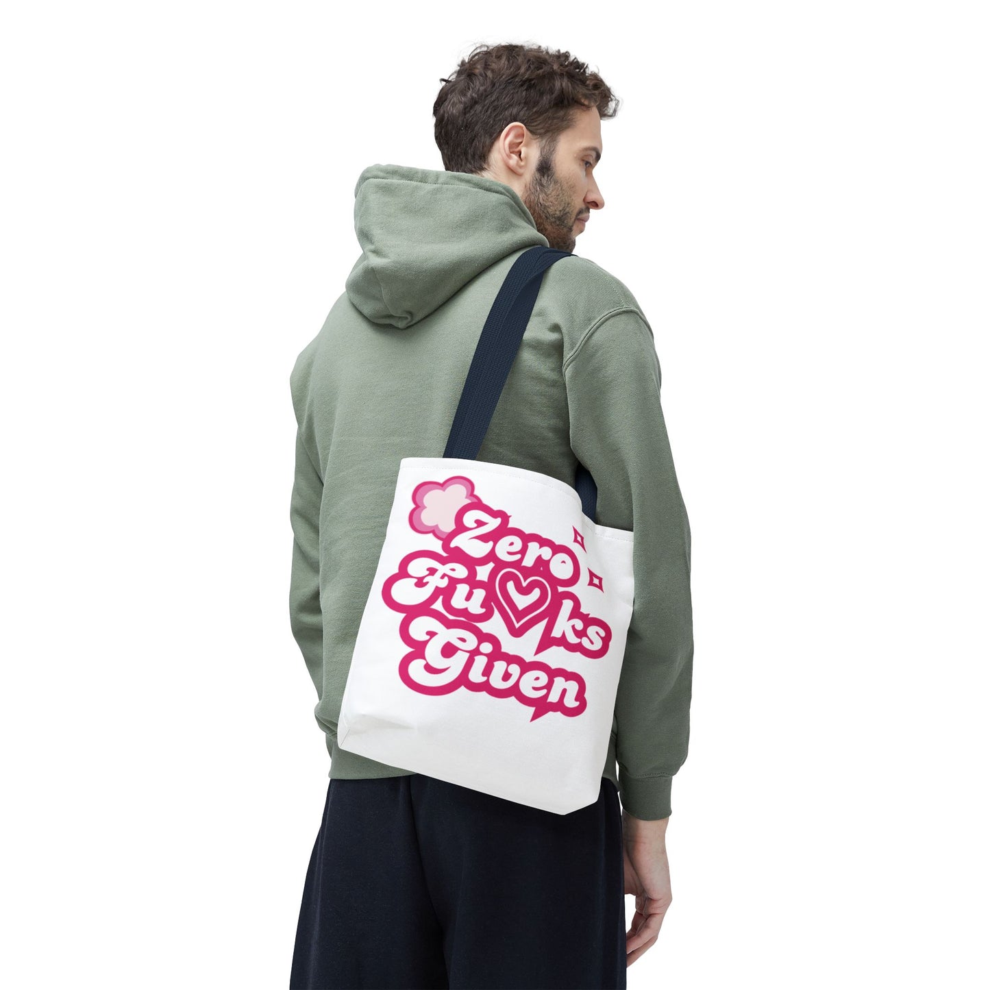 Zero F*cks Given Tote Bag - Fun and Sassy Statement Bag for Everyday Use!