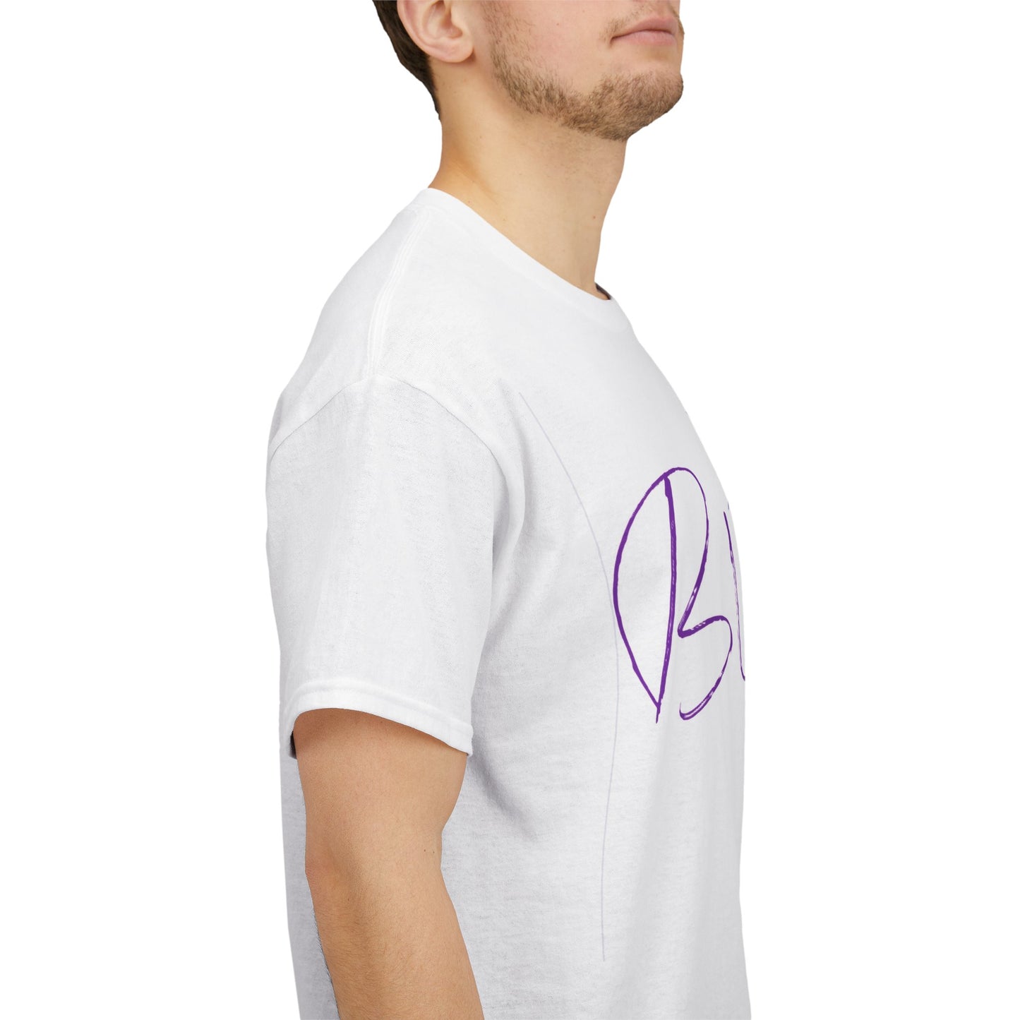 Blessed Unisex Heavy Cotton Tee – Inspirational Graphic Shirt