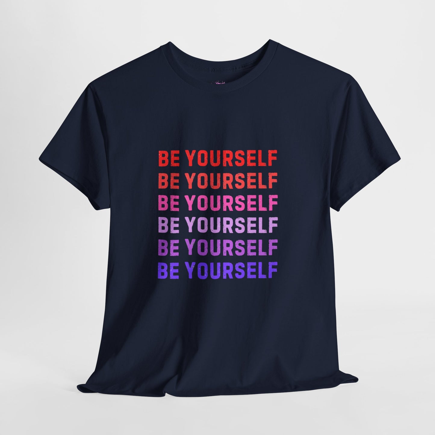 Bold Unisex Tee - Be Yourself Graphic Design