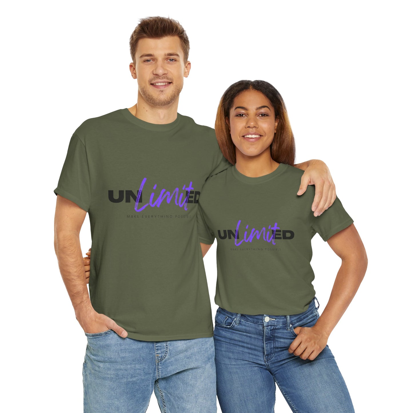 Unlimited Vibe Unisex Cotton Tee | Casual Wear, Gift for Friends, Motivational Shirt, Summer Style, Birthday Gift