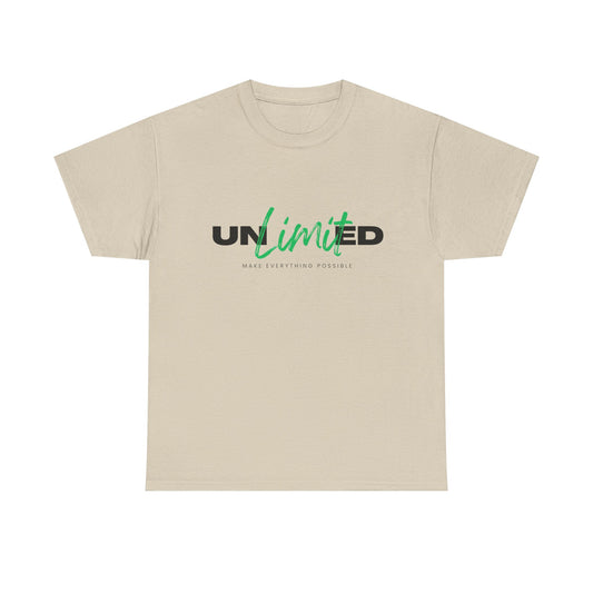 Unisex Cotton Tee - Unlimited Make Everything Possible Tee
