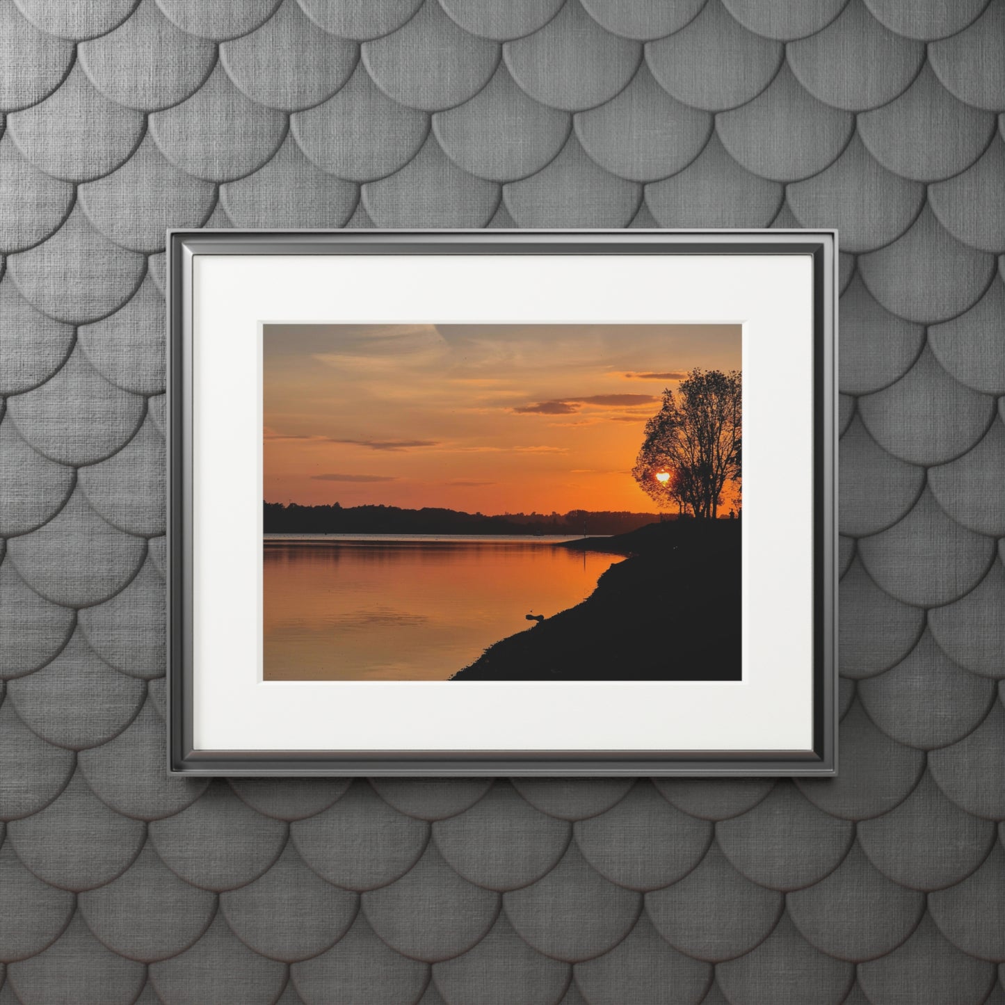 Art Print: Tranquil Scottish Sunset