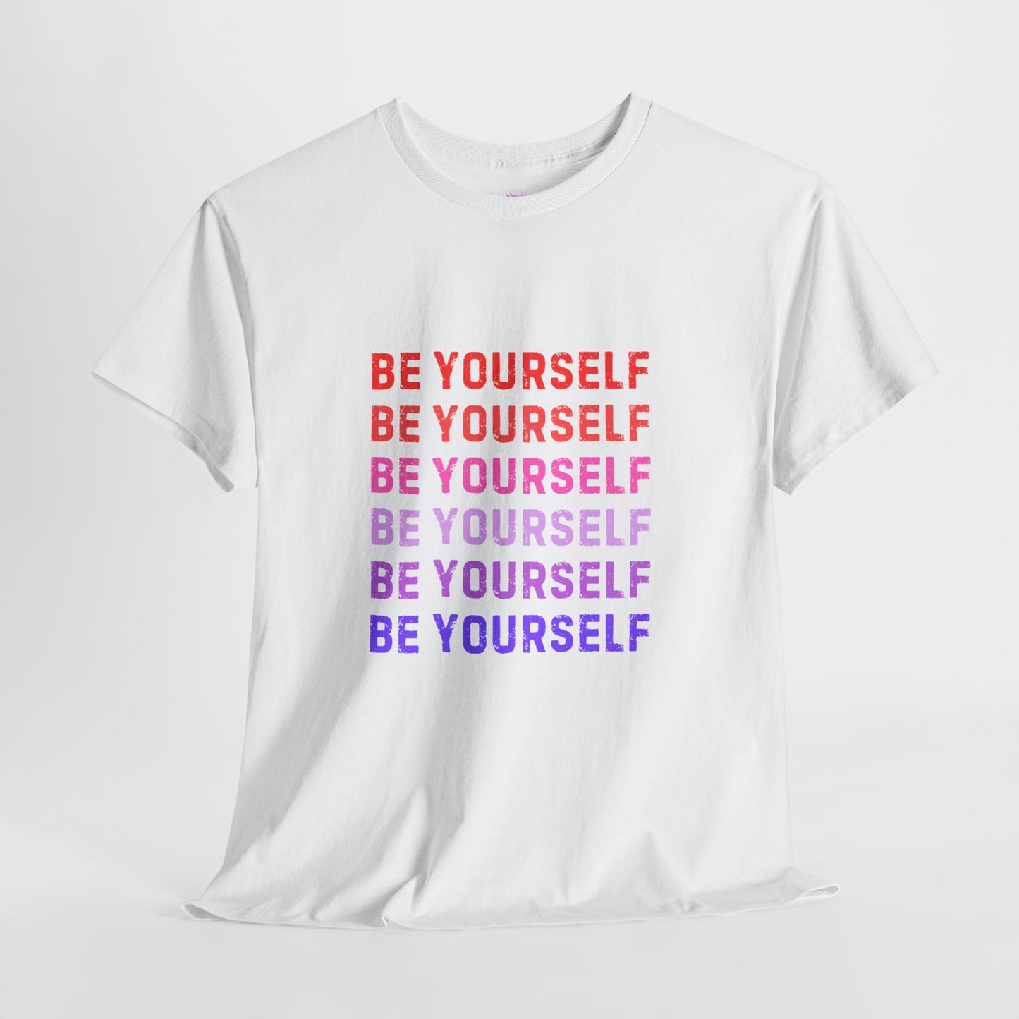 Bold Unisex Tee - Be Yourself Graphic Design