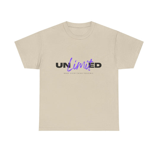 Unlimited Vibe Unisex Cotton Tee | Casual Wear, Gift for Friends, Motivational Shirt, Summer Style, Birthday Gift