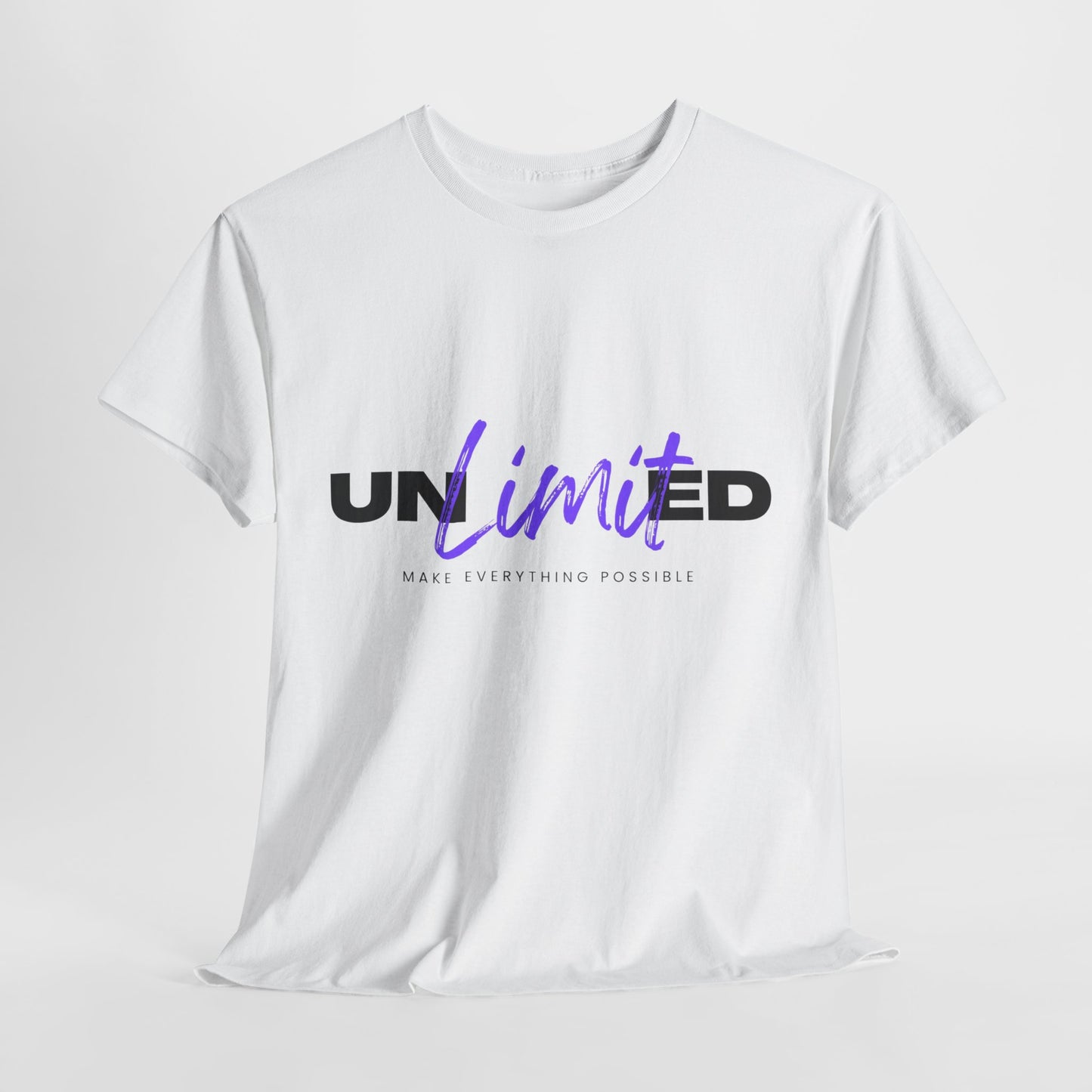 Unlimited Vibe Unisex Cotton Tee | Casual Wear, Gift for Friends, Motivational Shirt, Summer Style, Birthday Gift