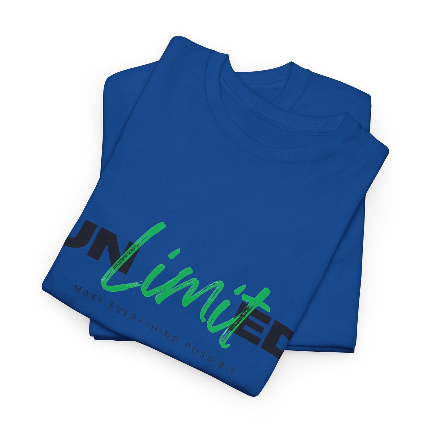 Unisex Cotton Tee - Unlimited Make Everything Possible Tee
