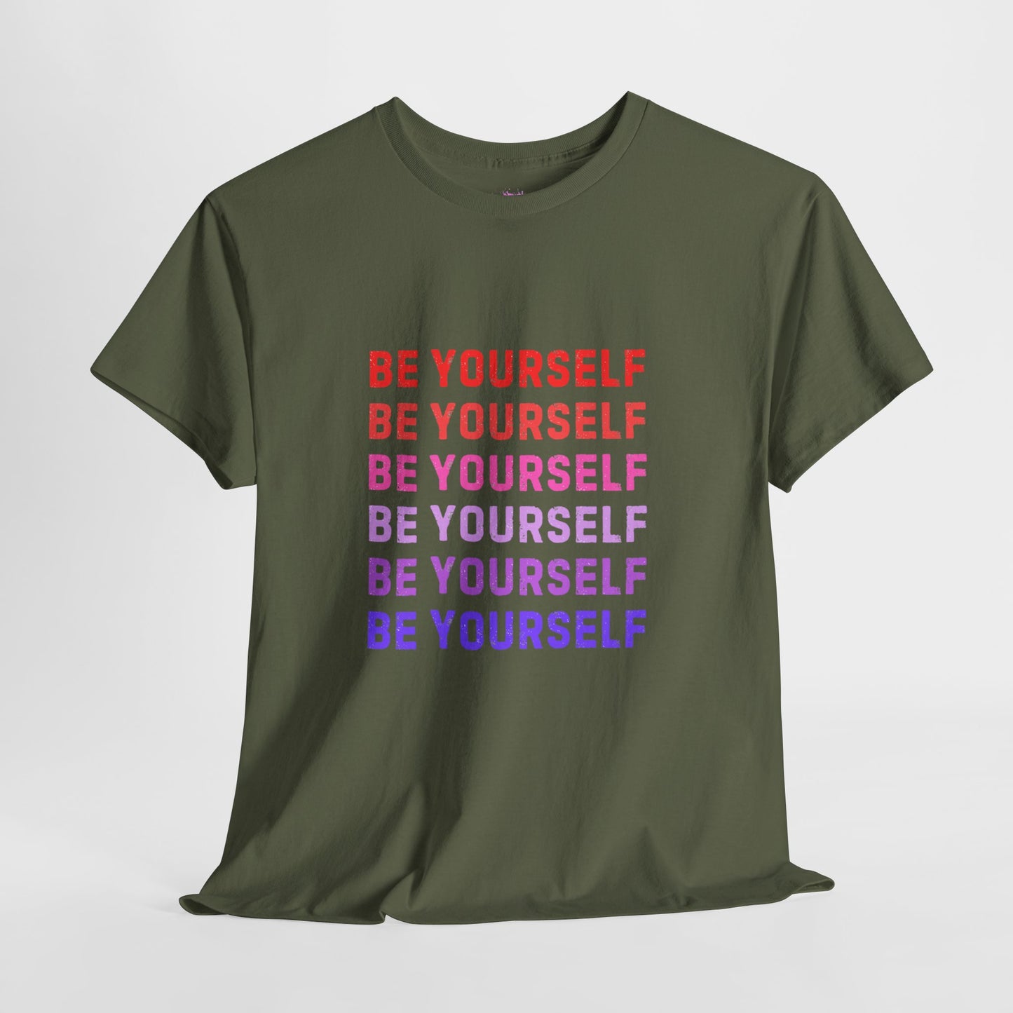 Bold Unisex Tee - Be Yourself Graphic Design