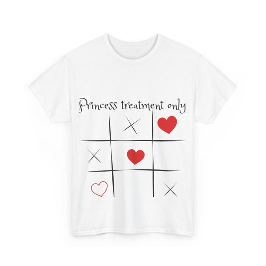 Princess Treatment Unisex Heavy Cotton Tee - Fun & Playful Graphic Shirt
