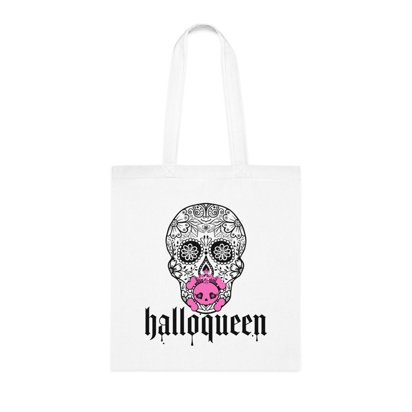 Cotton Tote HalloQueen Vibes