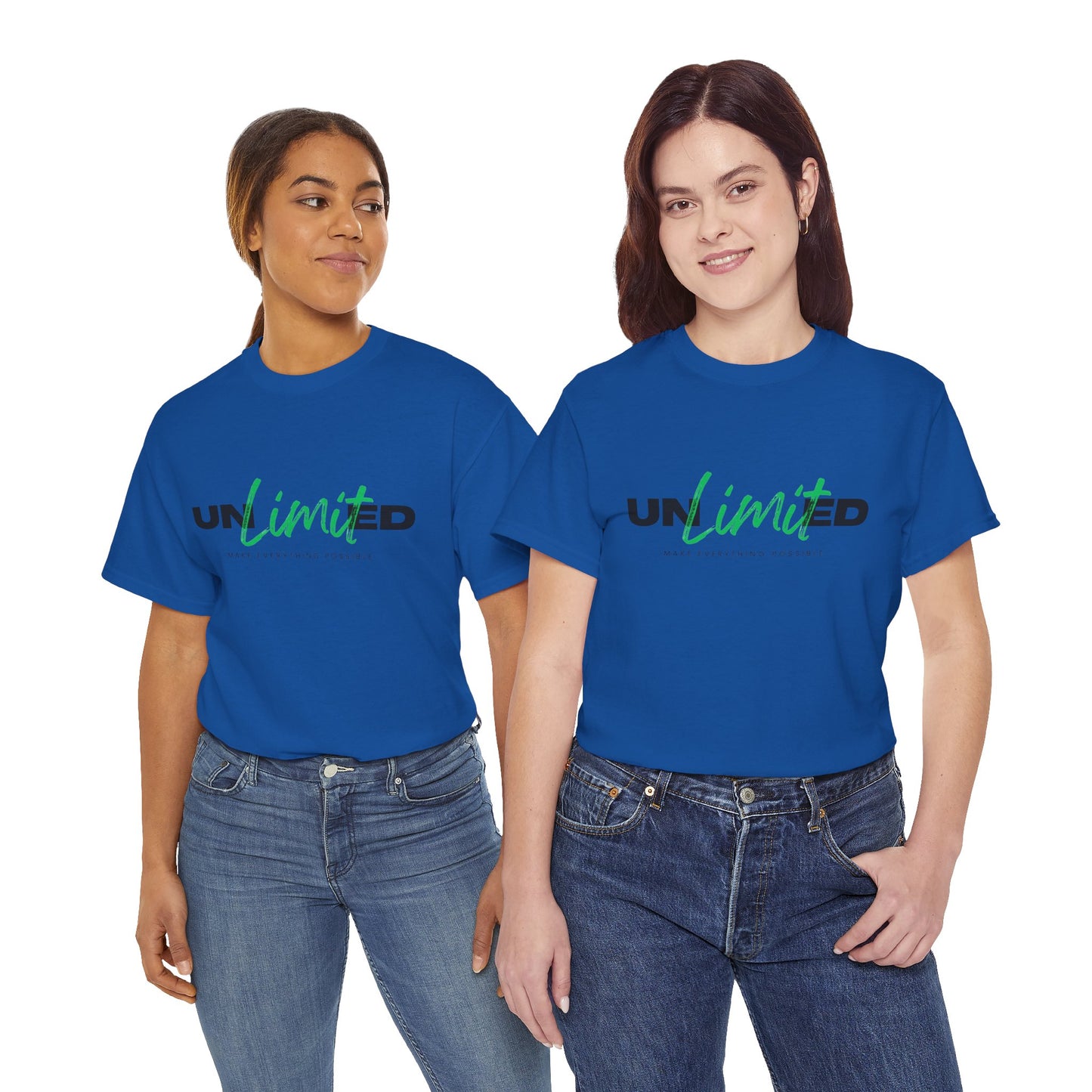 Unisex Cotton Tee - Unlimited Make Everything Possible Tee