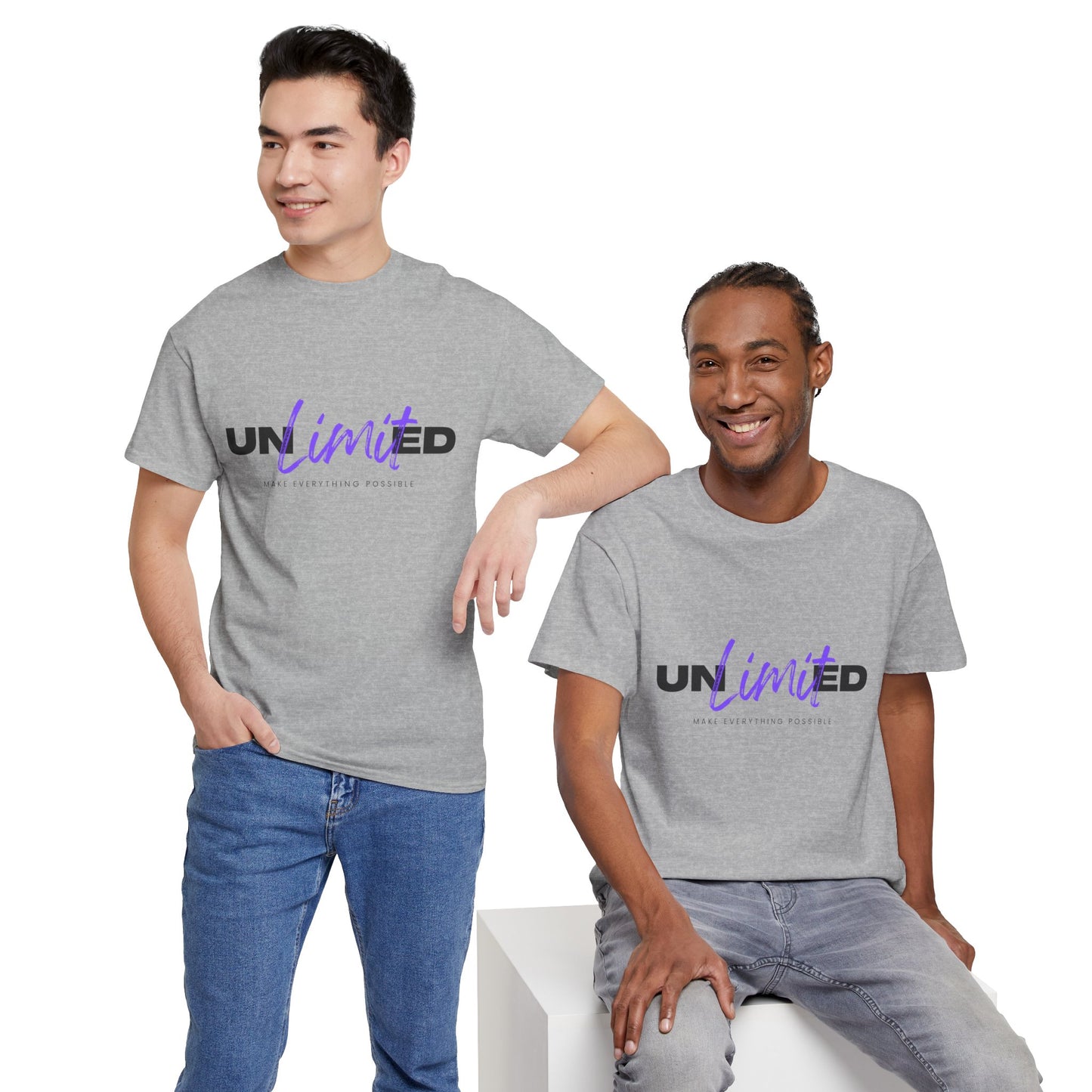 Unlimited Vibe Unisex Cotton Tee | Casual Wear, Gift for Friends, Motivational Shirt, Summer Style, Birthday Gift