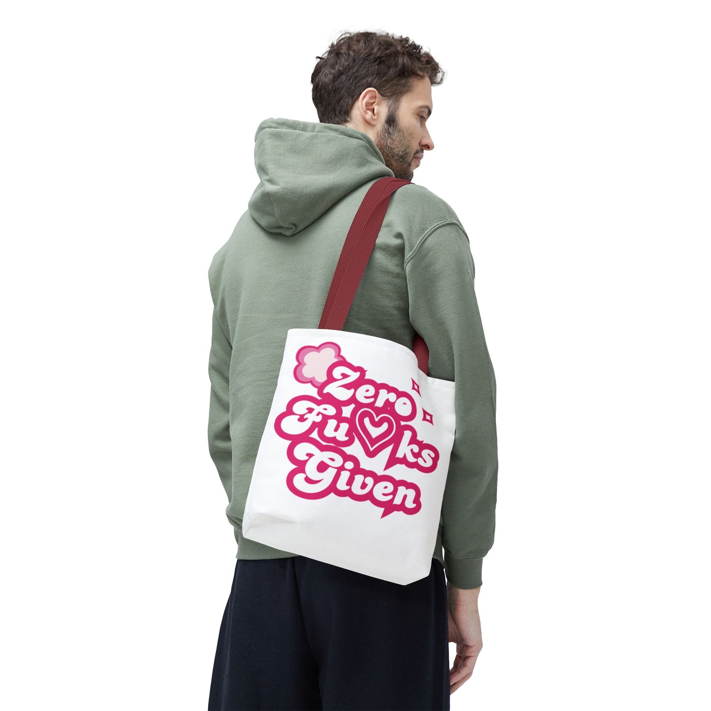 Zero F*cks Given Tote Bag - Fun and Sassy Statement Bag for Everyday Use!