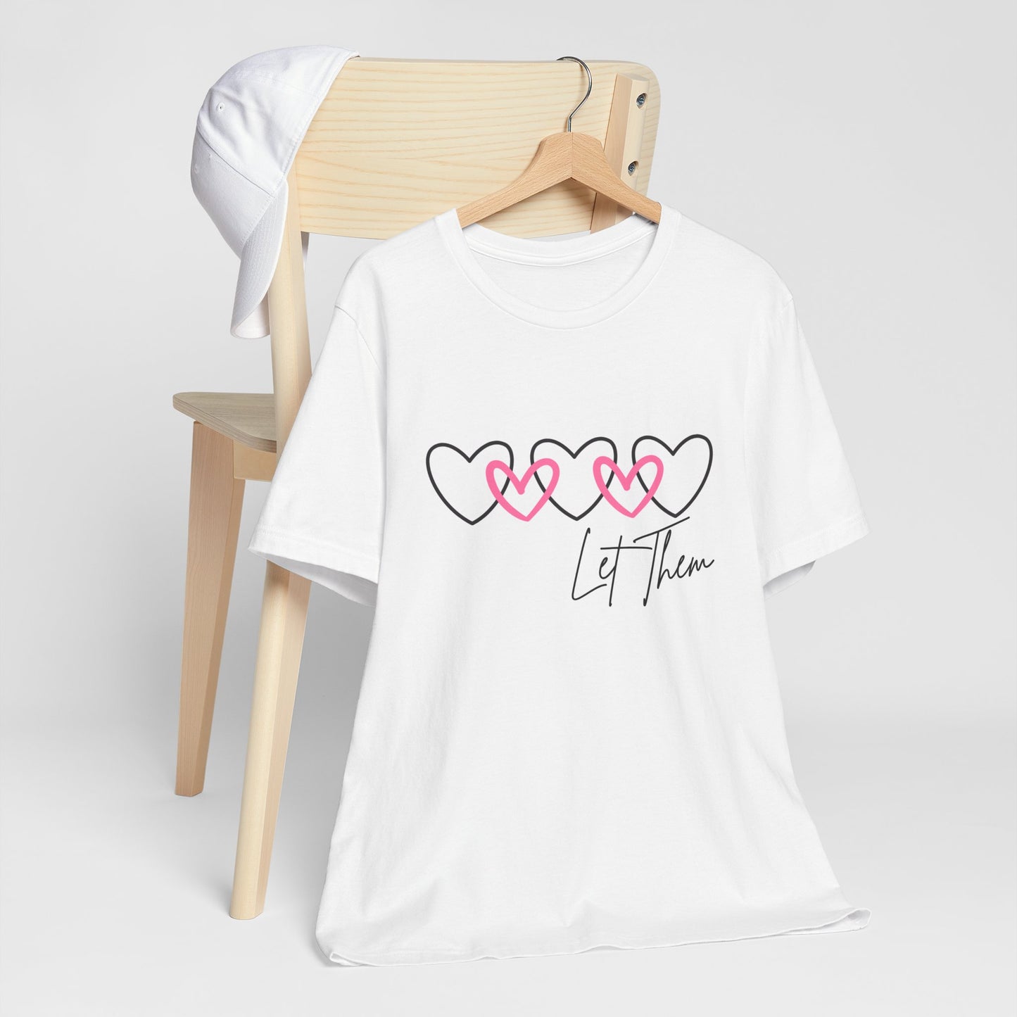 Let Them Love Unisex Tee - Heart Design