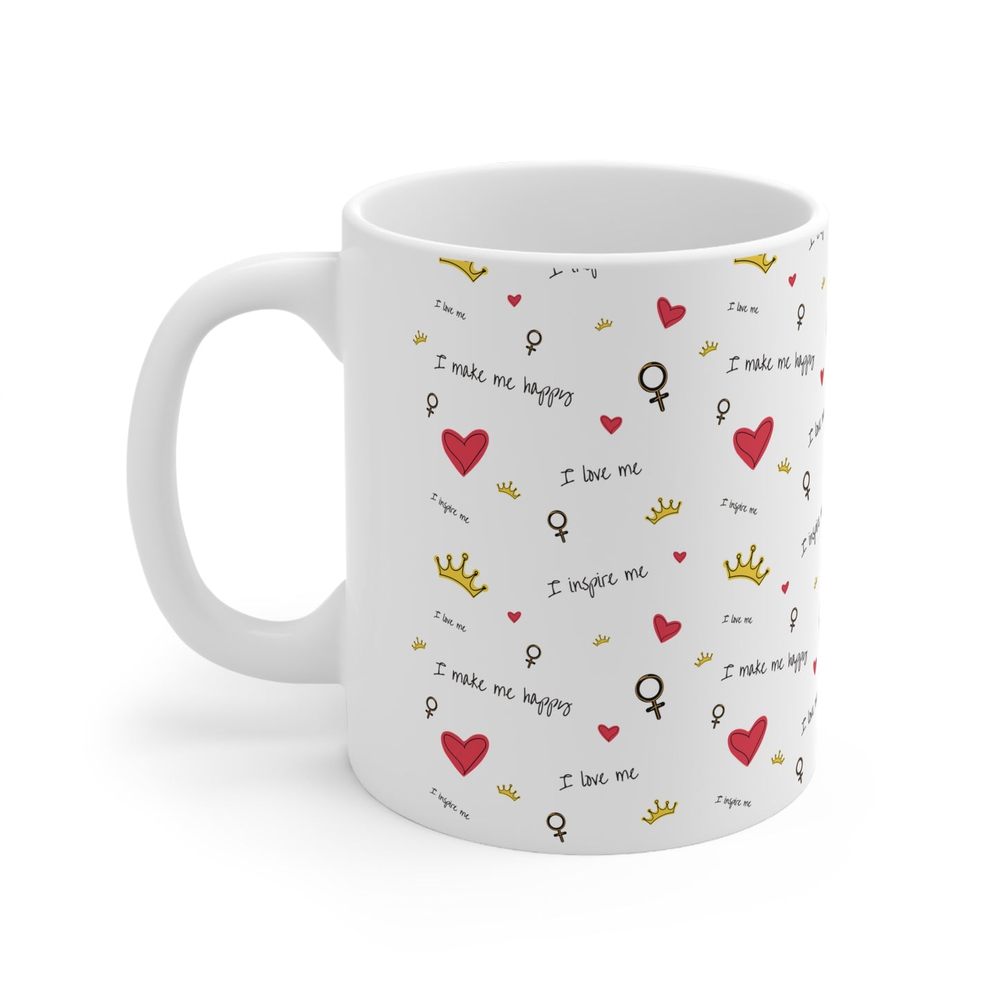 Inspirational Ceramic Coffee Cups - 11oz & 15oz - Perfect Gift for Motivation and Celebration