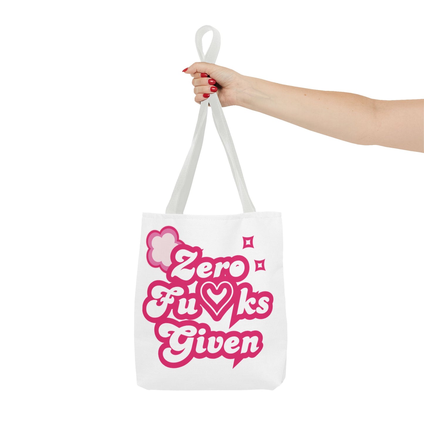 Zero F*cks Given Tote Bag - Fun and Sassy Statement Bag for Everyday Use!
