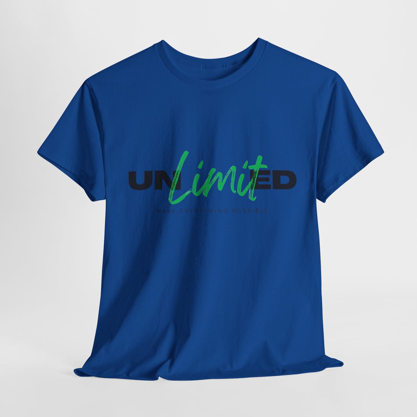 Unisex Cotton Tee - Unlimited Make Everything Possible Tee