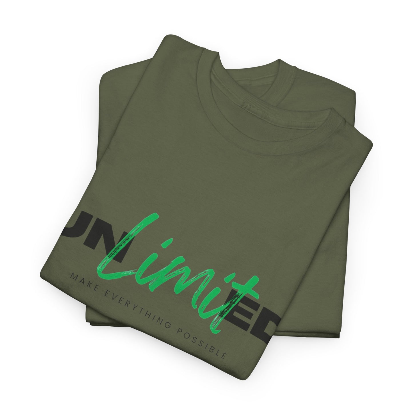 Unisex Cotton Tee - Unlimited Make Everything Possible Tee