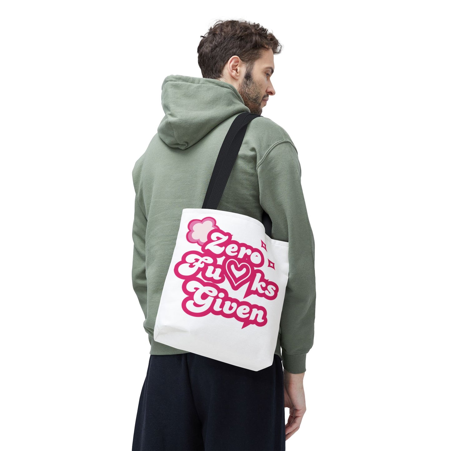 Zero F*cks Given Tote Bag - Fun and Sassy Statement Bag for Everyday Use!