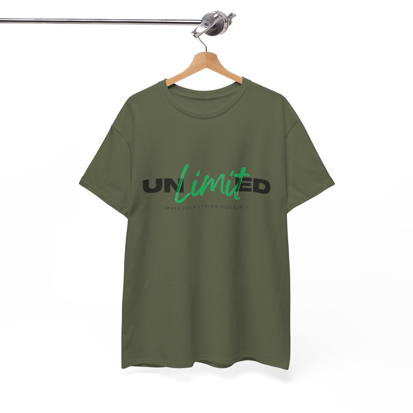 Unisex Cotton Tee - Unlimited Make Everything Possible Tee