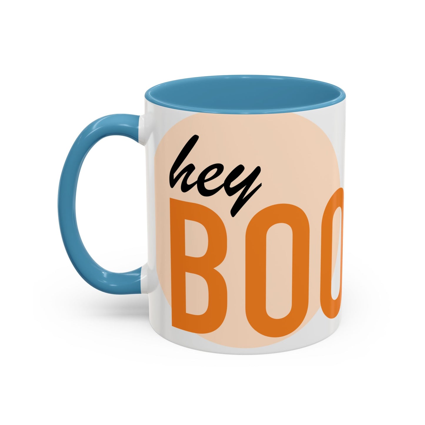 Mug - Hey BOO Halloween Accent Coffee Mug (11, 15oz)