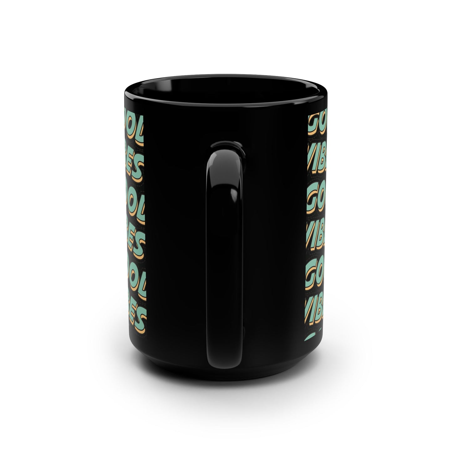 Good Vibes, Black Mug