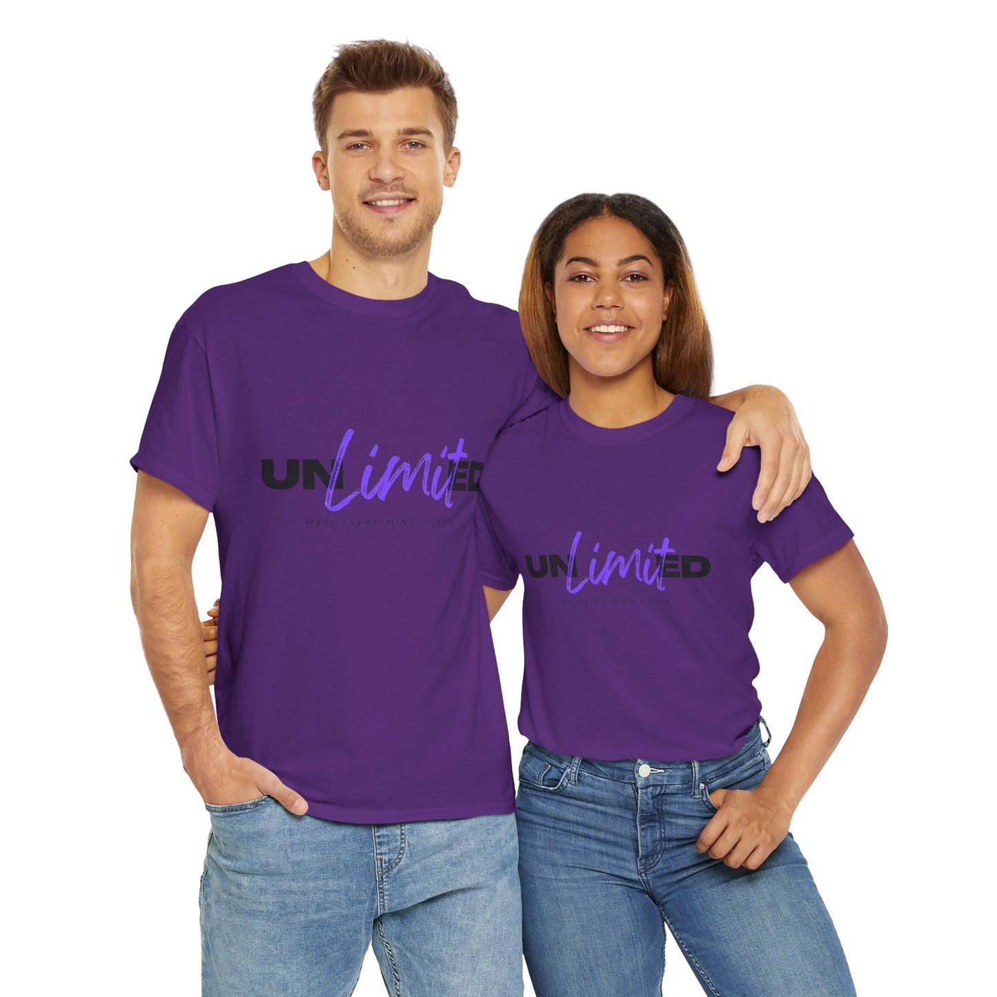 Unlimited Vibe Unisex Cotton Tee | Casual Wear, Gift for Friends, Motivational Shirt, Summer Style, Birthday Gift