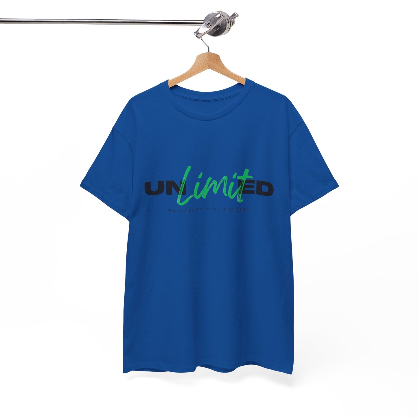 Unisex Cotton Tee - Unlimited Make Everything Possible Tee