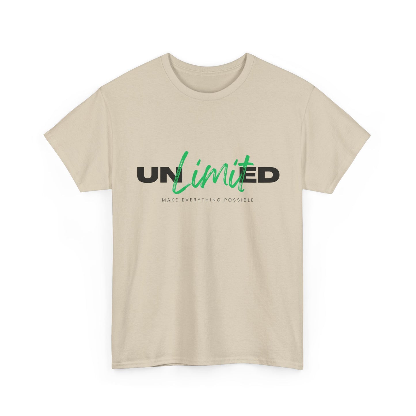 Unisex Cotton Tee - Unlimited Make Everything Possible Tee