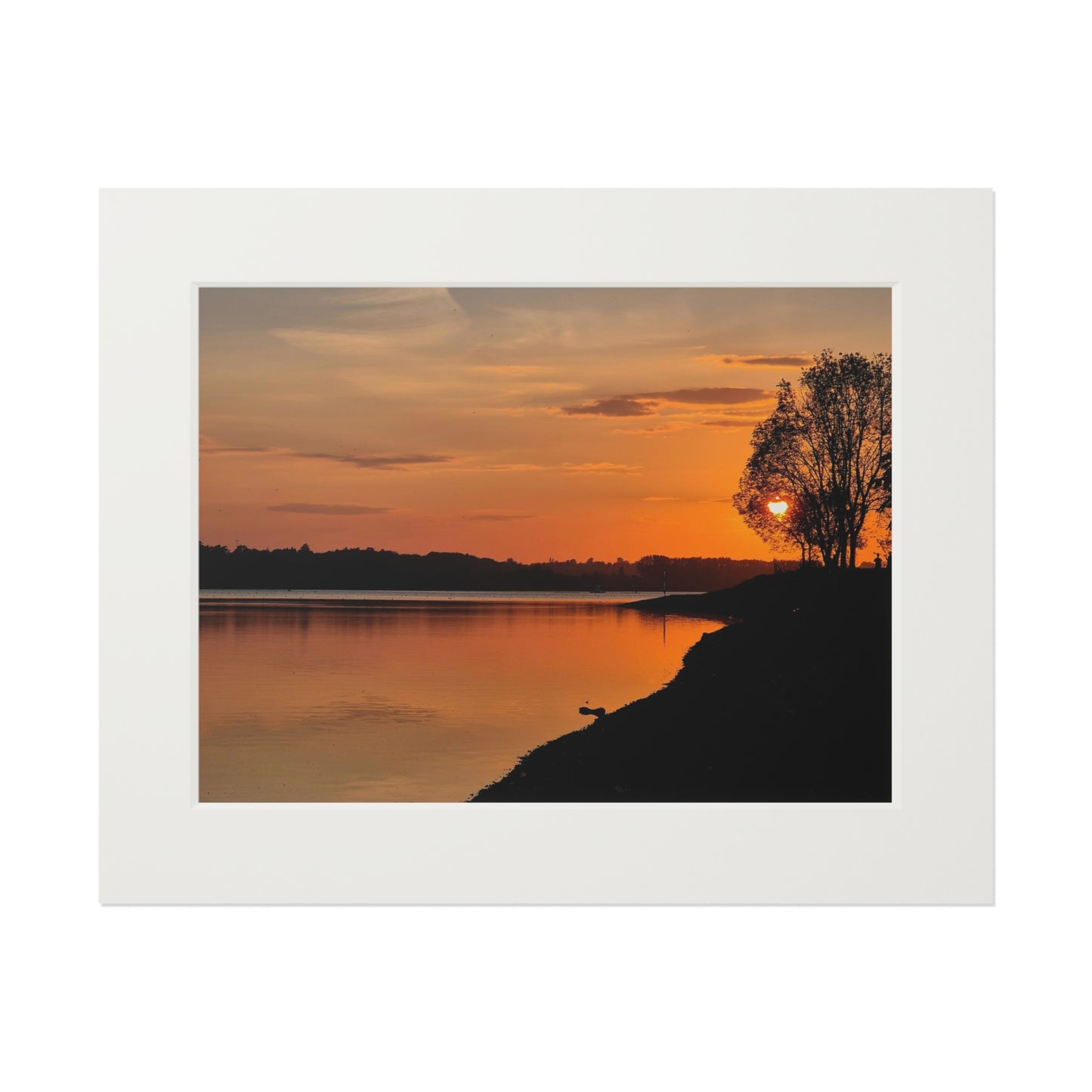 Art Print: Tranquil Scottish Sunset