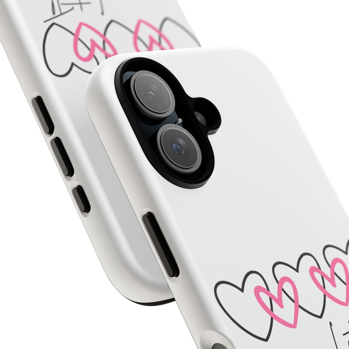 Heart Let Them Tough Phone Case
