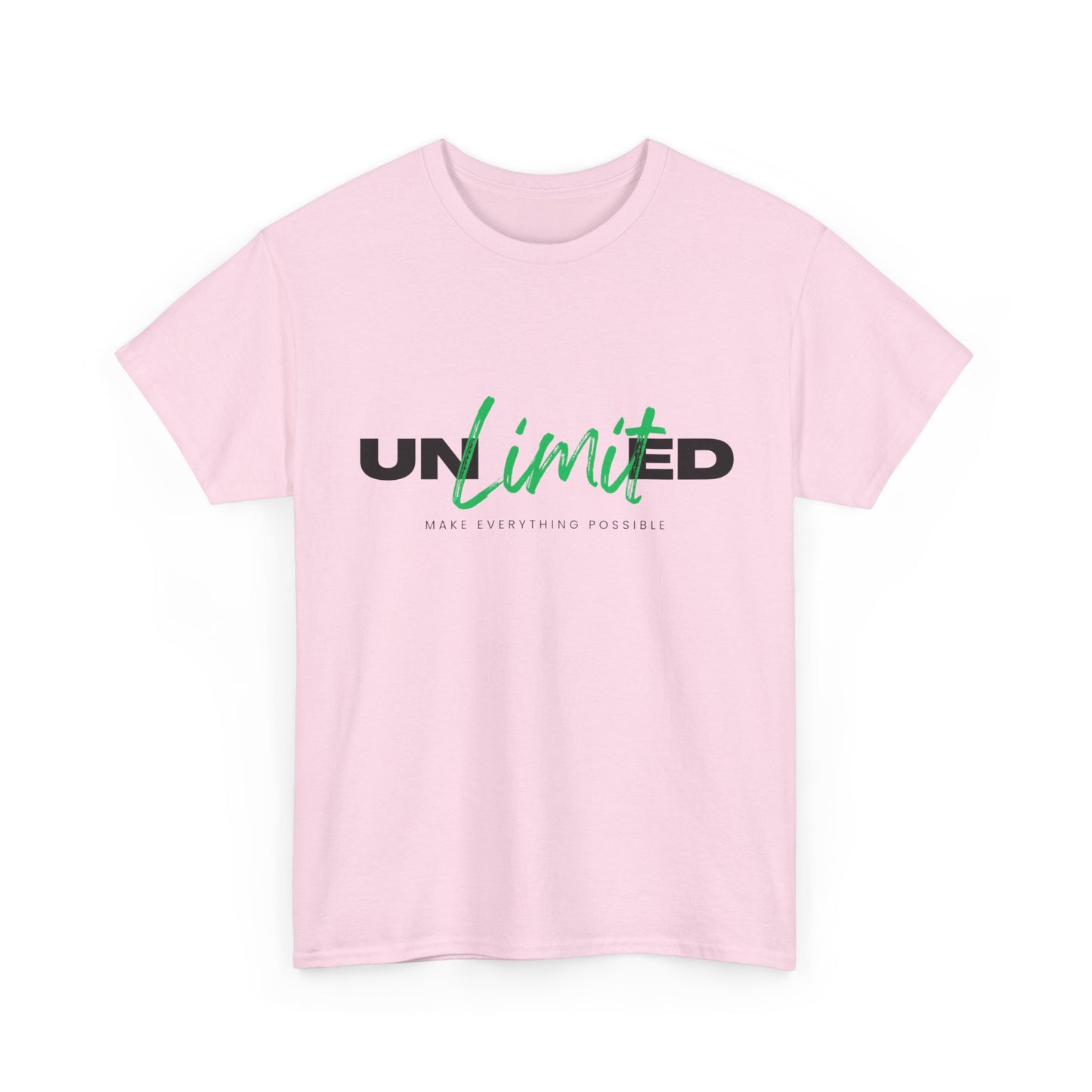 Unisex Cotton Tee - Unlimited Make Everything Possible Tee
