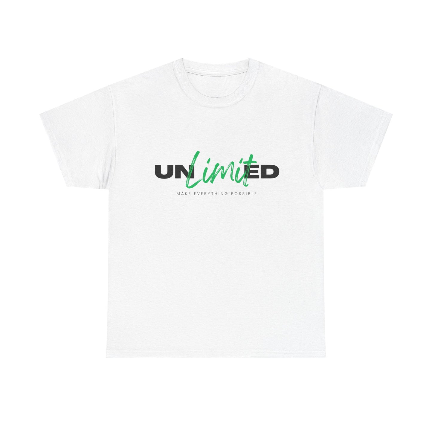 Unisex Cotton Tee - Unlimited Make Everything Possible Tee