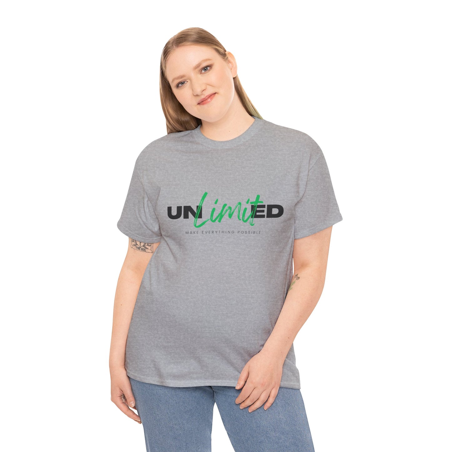 Unisex Cotton Tee - Unlimited Make Everything Possible Tee