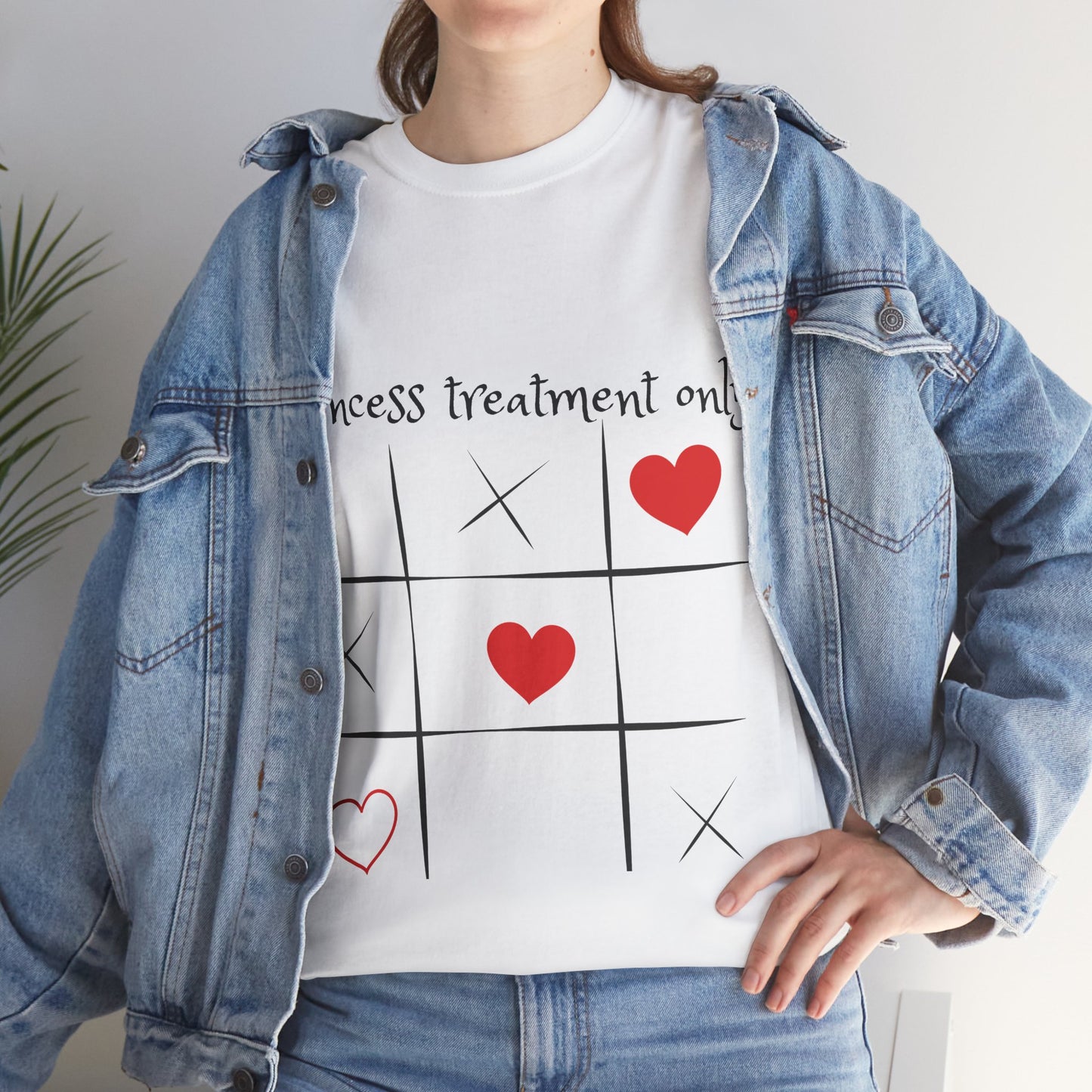 Princess Treatment Unisex Heavy Cotton Tee - Fun & Playful Graphic Shirt