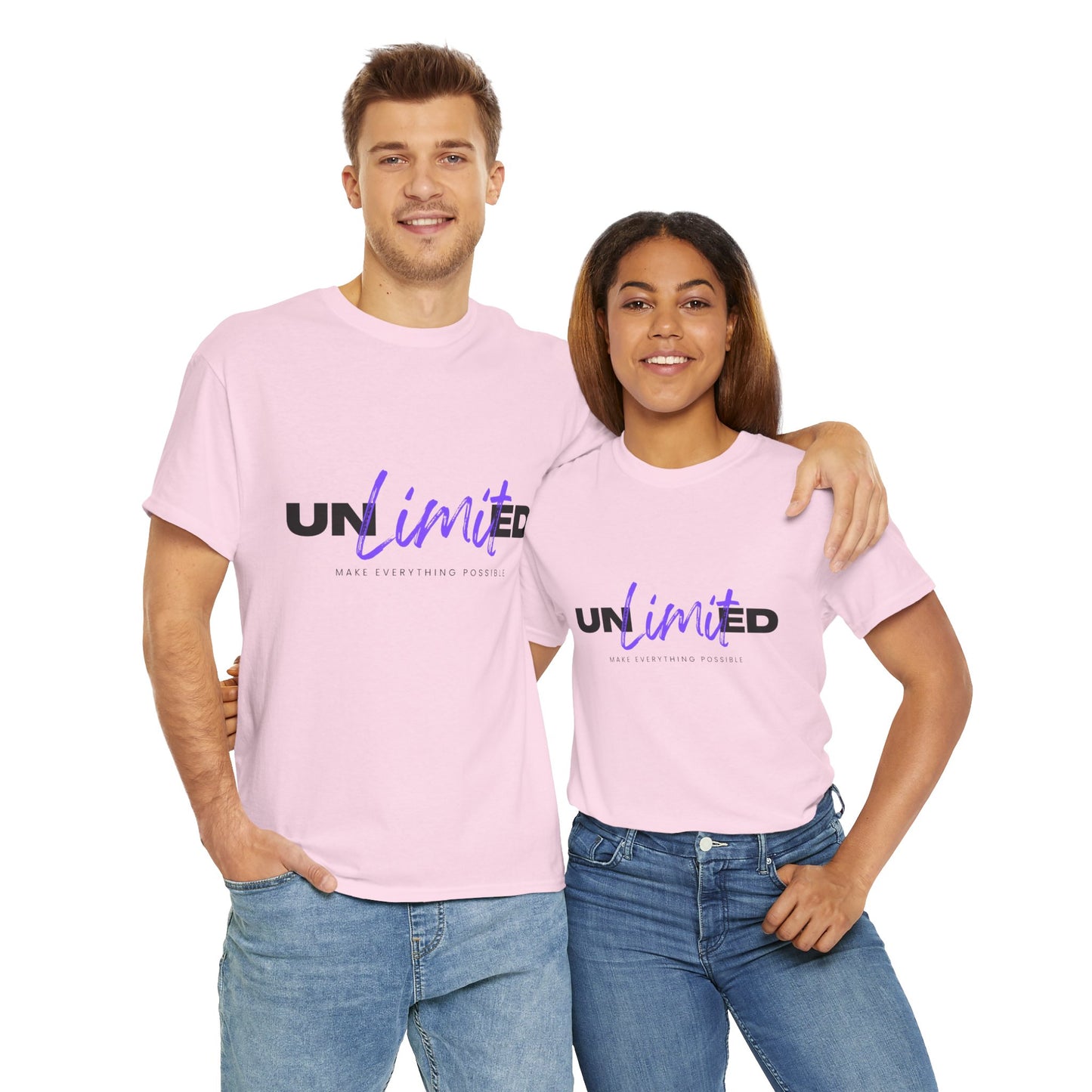 Unlimited Vibe Unisex Cotton Tee | Casual Wear, Gift for Friends, Motivational Shirt, Summer Style, Birthday Gift