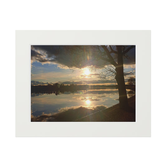 Fine Art Prints - Scottish Sunset Reflections