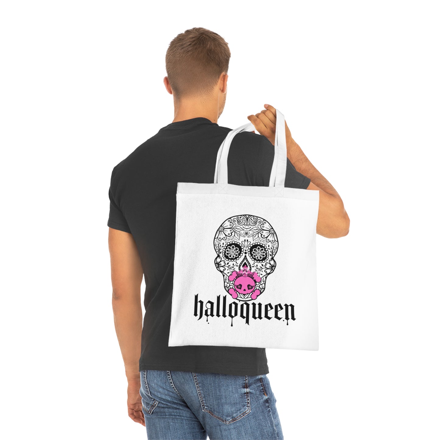 Cotton Tote HalloQueen Vibes