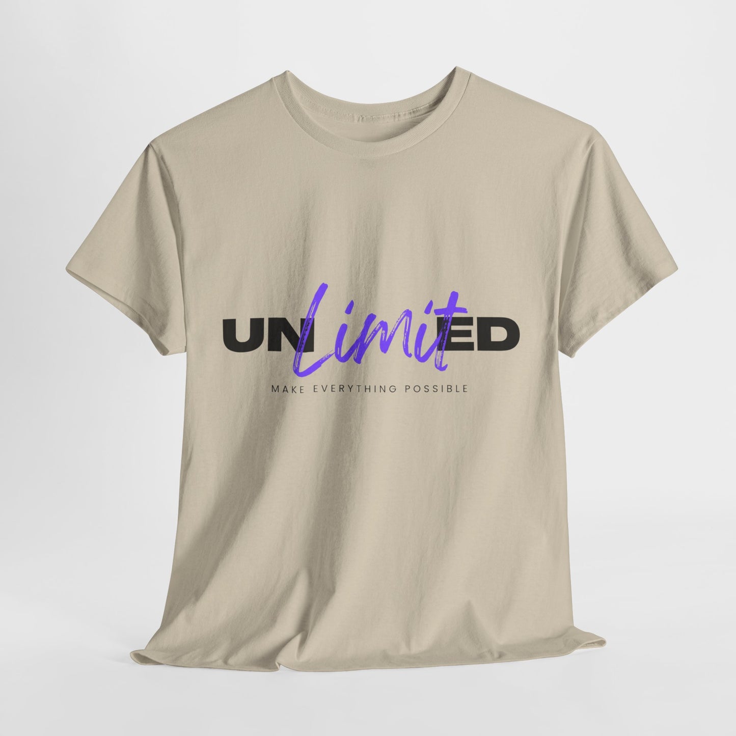 Unlimited Vibe Unisex Cotton Tee | Casual Wear, Gift for Friends, Motivational Shirt, Summer Style, Birthday Gift