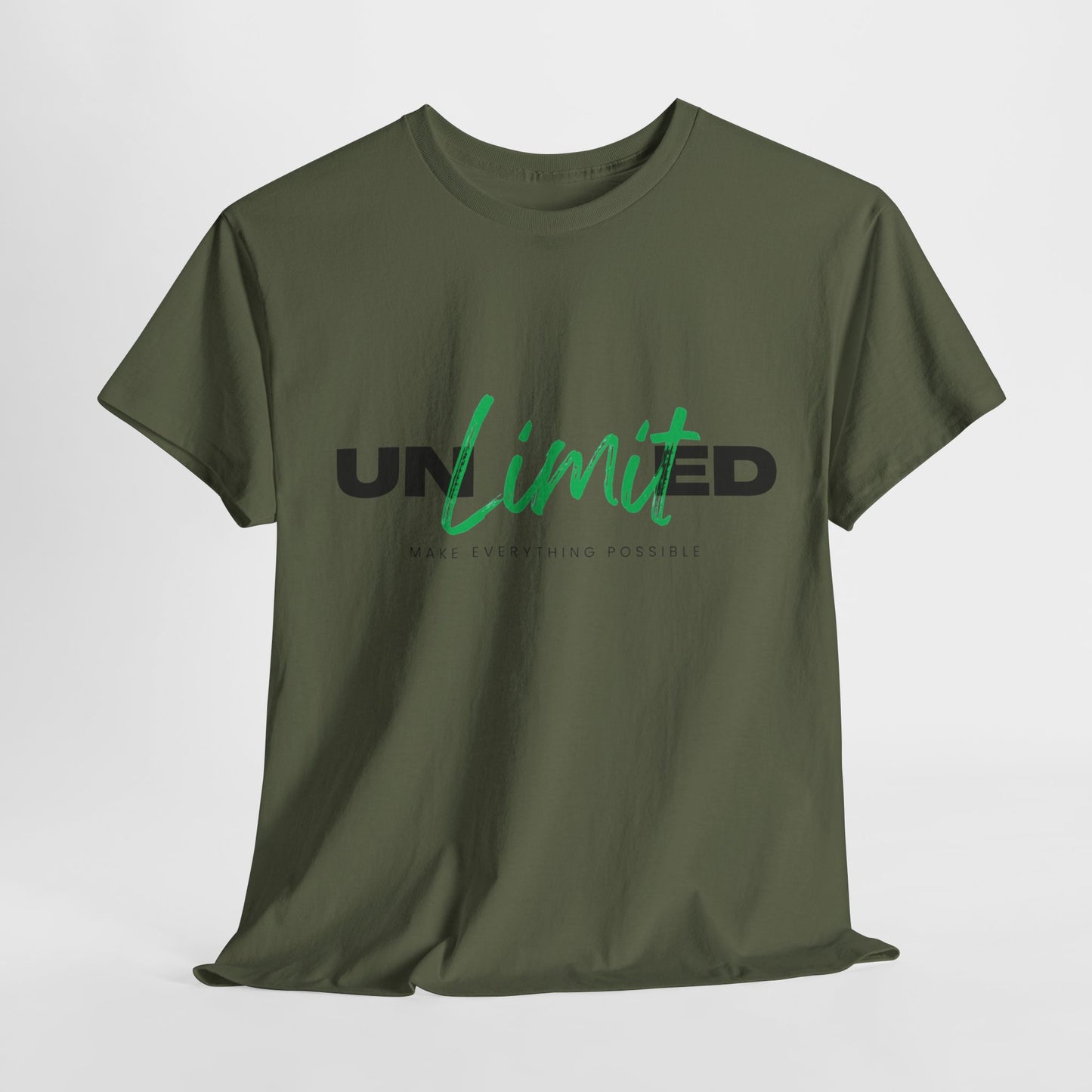 Unisex Cotton Tee - Unlimited Make Everything Possible Tee