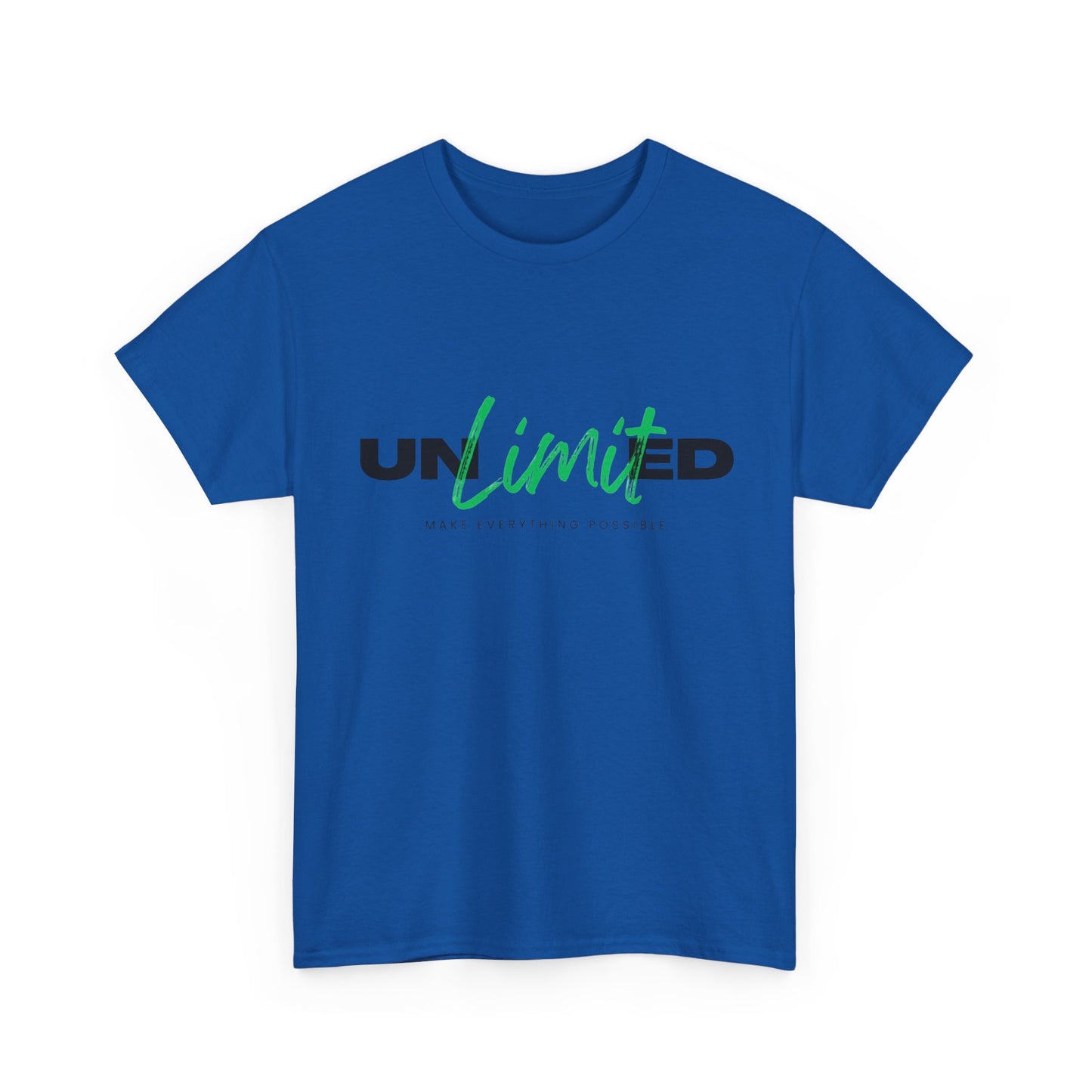 Unisex Cotton Tee - Unlimited Make Everything Possible Tee