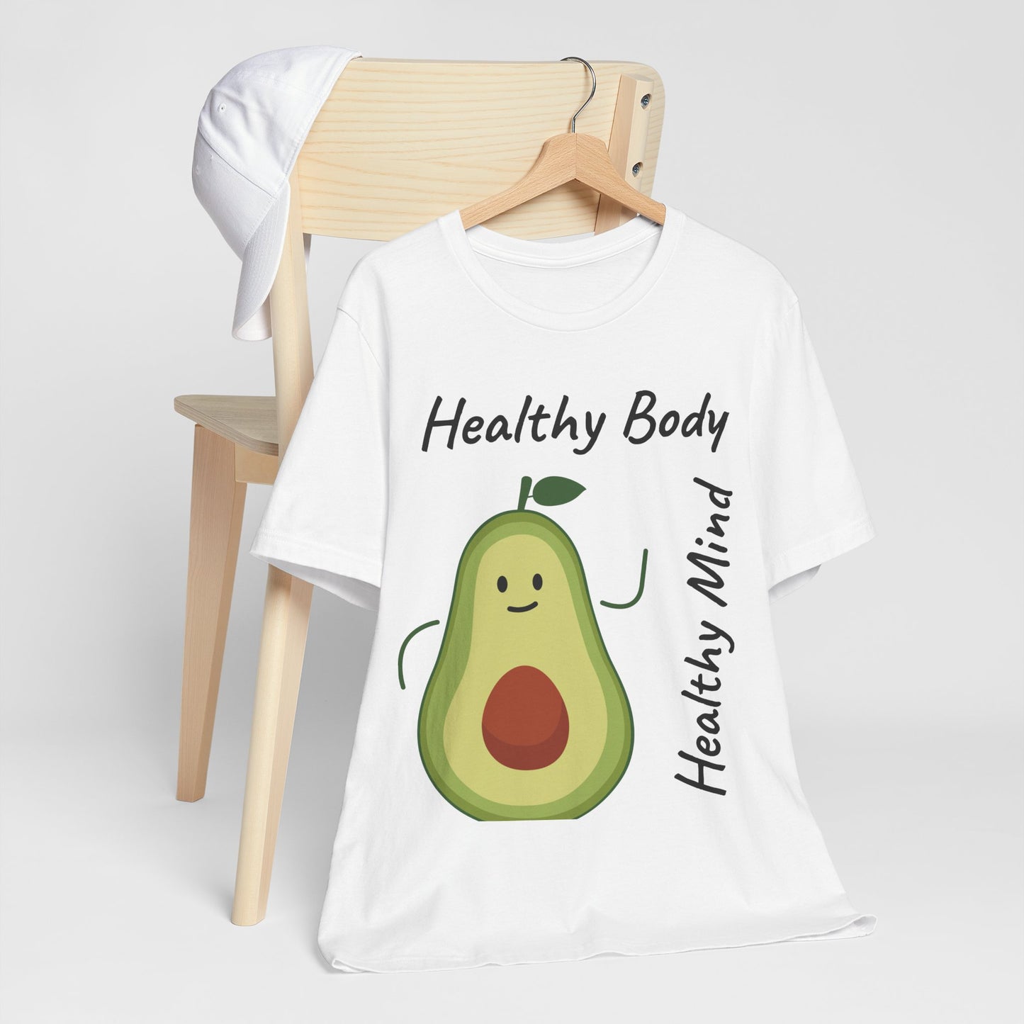 Healthy Body Healthy Mind AvacadoTee - Unisex Jersey Short Sleeve T-Shirt