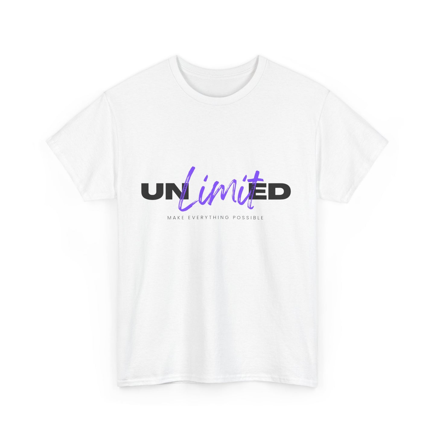 Unlimited Vibe Unisex Cotton Tee | Casual Wear, Gift for Friends, Motivational Shirt, Summer Style, Birthday Gift