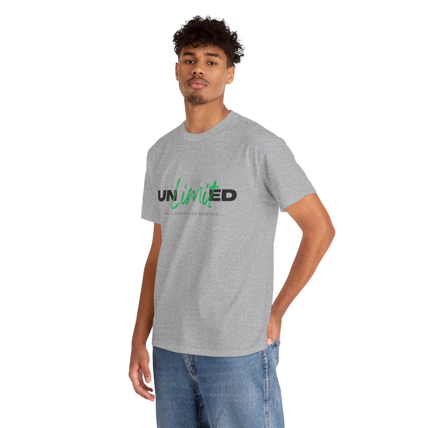 Unisex Cotton Tee - Unlimited Make Everything Possible Tee