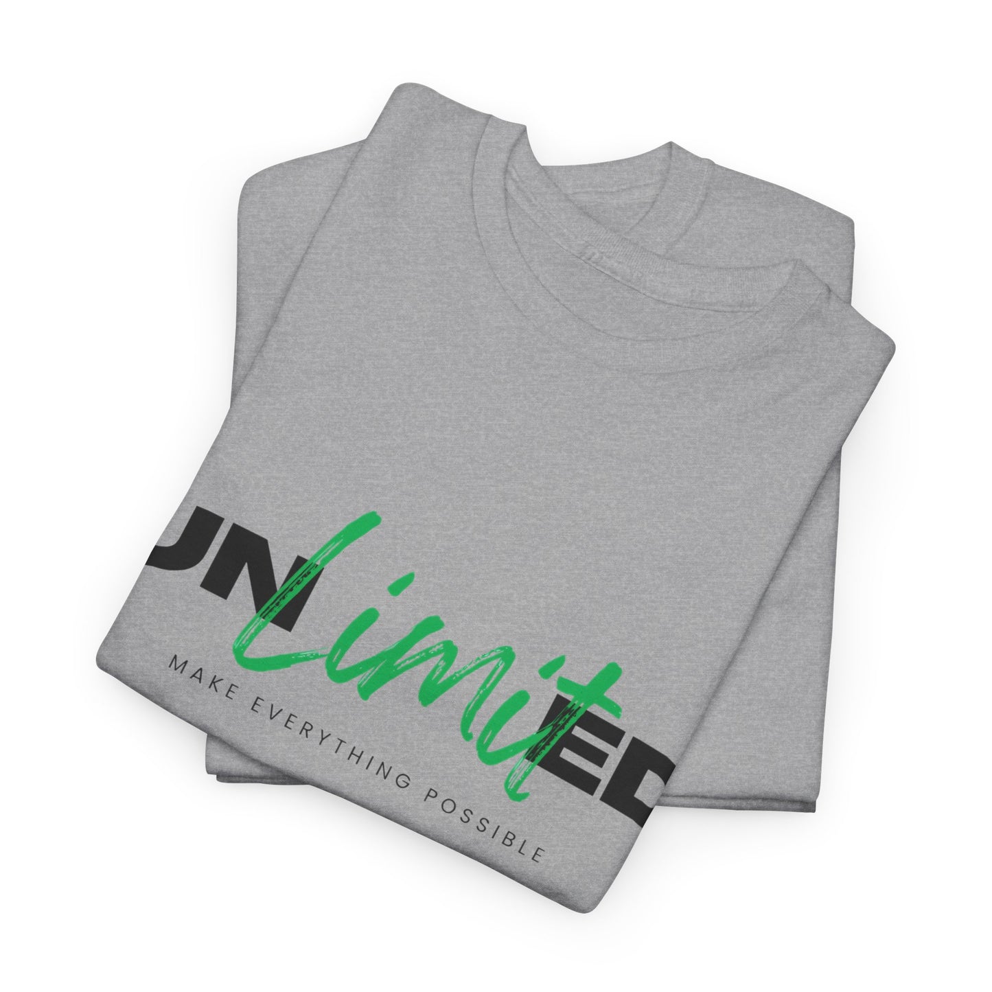 Unisex Cotton Tee - Unlimited Make Everything Possible Tee