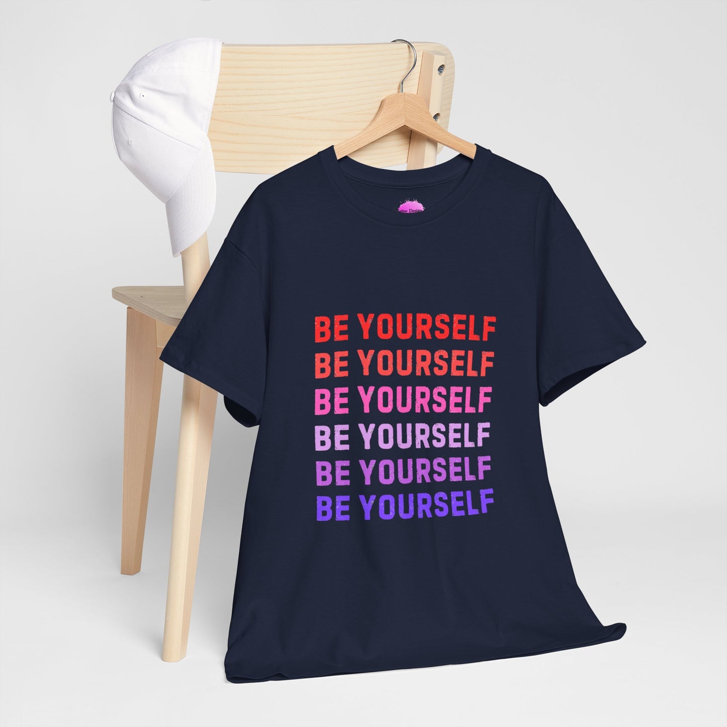 Bold Unisex Tee - Be Yourself Graphic Design