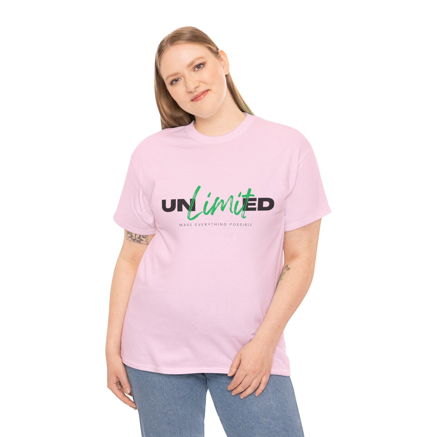 Unisex Cotton Tee - Unlimited Make Everything Possible Tee
