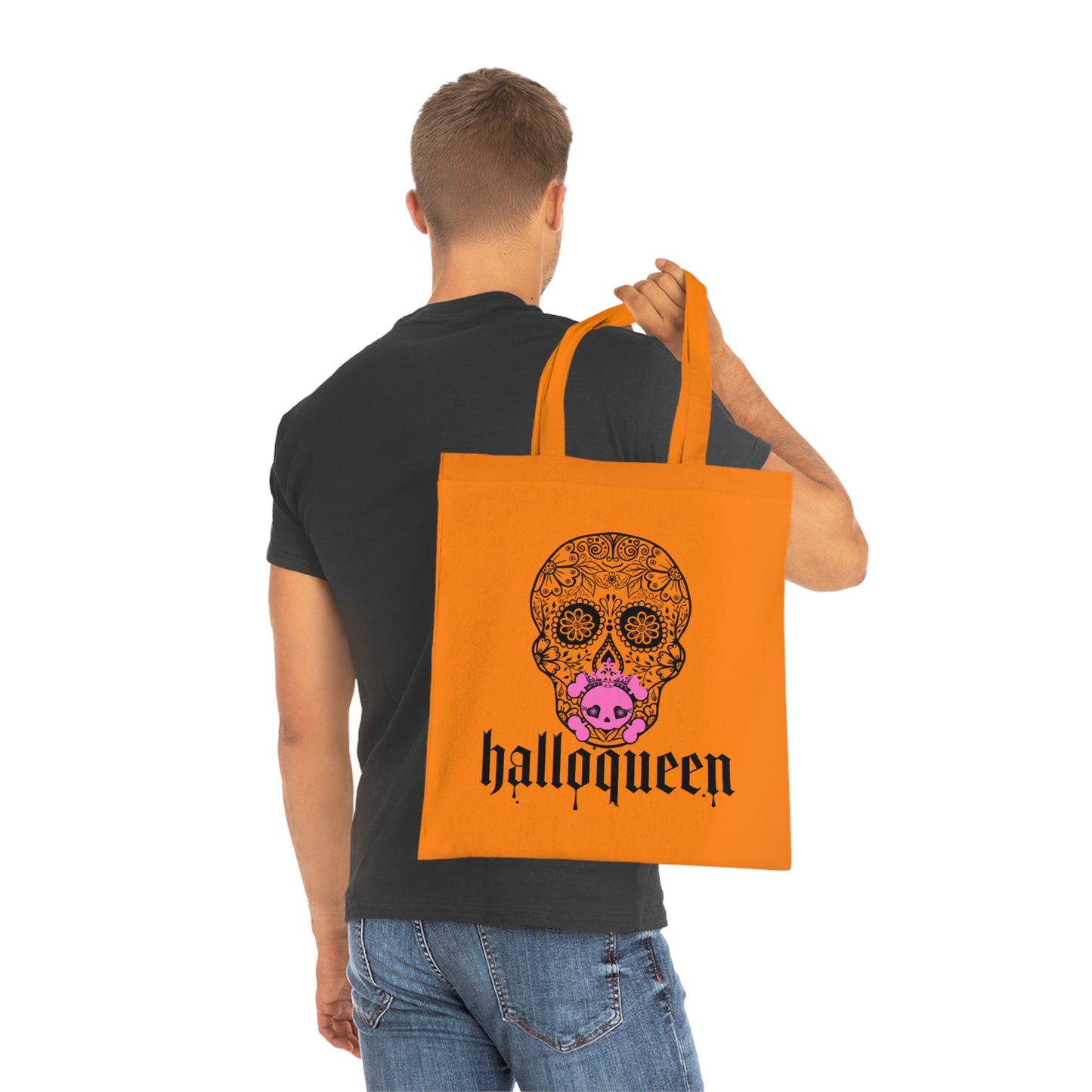 Cotton Tote HalloQueen Vibes